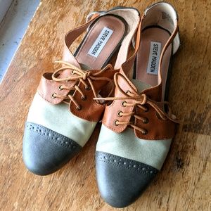 Steve Madden Cutout Oxford Flats